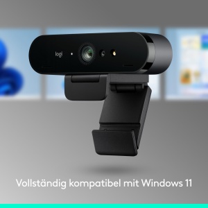 Webcam Logitech Brio 4K, 30 fps, Microfon cu Reducere Zgomot - Img 4