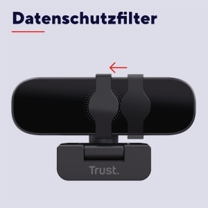 Webcam Trust Oran 1080p, Full HD, Microfon Integrat, Filtru de Protectie - Img 4