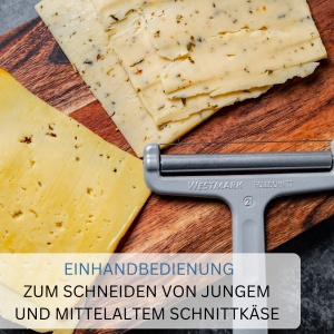 Westmark Kaseschneider 71002270 Argintiu Taiere variabila Made in Germany - Img 2