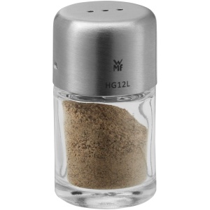 WMF Bel Gusto Set sare si piper, shaker mic, sare mini, cromargan din otel inoxidabil mat - Img 9