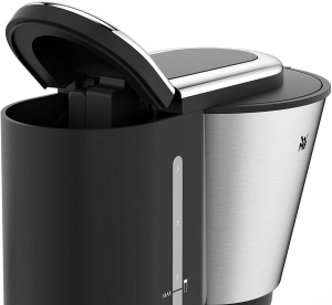 WMF Kuchenminis Aparat de cafea cu filtru Aroma mic cu balon termos, 870 wati, cana termica la pachet, aparat de cafea mic cu temporizator, cromargan mat - Img 9