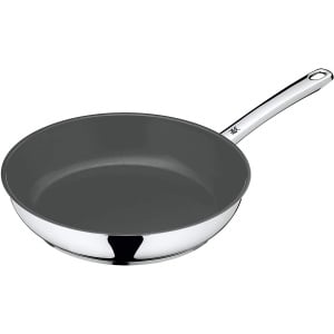 WMF Set tigaie 3 bucati, tigaie inductie 24, 28 cm, cu spatula, acoperit cu otel inoxidabil Cromargan, acoperire ceramica, sigur pentru cuptor - Img 3