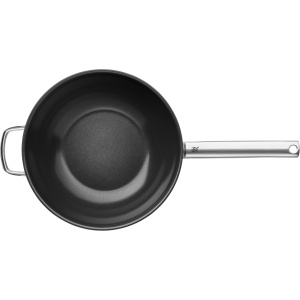 Wok din inox WMF Durado 28 cm, antiaderent, pentru toate tipurile de plite - Img 3