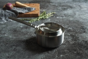 Wok din otel inoxidabil Fiskars Norden, 1,8 l, 28 cm, pentru toate tipurile de plite - Img 9
