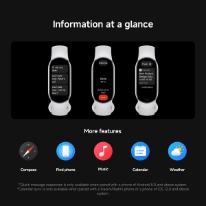 Xiaomi Smart Band 10 Ecran AMOLED 172 21 Zile Autonomie Monitorizare SPO2 Ceramic Edition Pearl White - Img 9