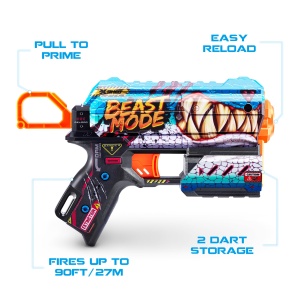 XSHOT Skins Flux Beast Out Set de 2, 16 sageti din spuma cu tehnologie Air-Pocket - Img 3
