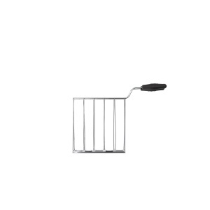 Zange Sandwich Smeg TSF01TSF03, Otel Inoxidabil, Maner Plastic, 2 Bucati - Img 4