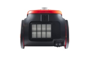 Zelmer ZVC021P Krzys, Aspirator fara sac, plastic de inalta calitate, negru-rosu, 800 W, 2 litri - Img 4