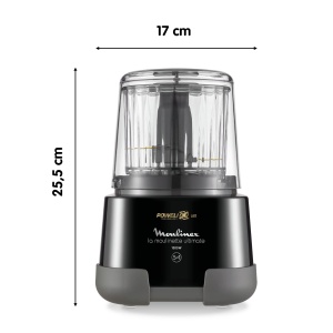 Zerkleinerer Electric Moulinex 1000W 350g Negru - Img 3