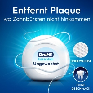 Zgura dentara Oral-B Essential, 50m, textura rezistenta, neparfumata - Img 2