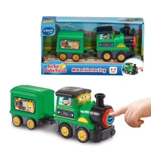 Zug motorizat VTech Tut Tut Baby Flitzer pentru copii 1-5 ani