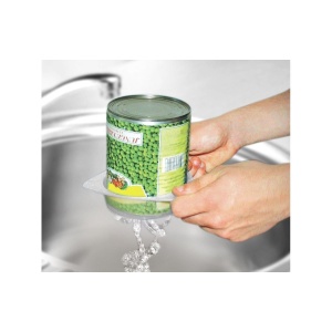 Abtropfsieb Fackelmann pentru conserve, plastic alb, 13.5 x 3.5 cm - Img 2