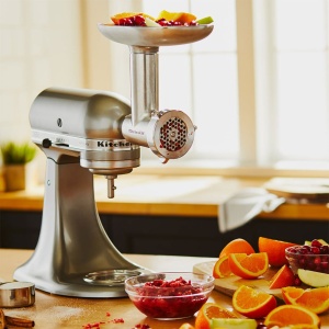Accesoriu KitchenAid 5KSMMGA Masina de Tocat Carne Metalica Argintiu - Img 4