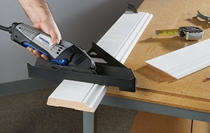 Accesoriu pentru ferastraie compacte Dremel DSM840, pentru taieturi precise si unghiuri variabile - Img 3