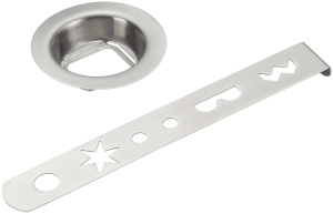 Accesoriu pentru masina de tocat Stadter 229051, din inox, compatibil KitchenAid