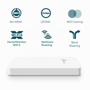 Access Point TP-Link EAP615-Wall AX1800 Dual-Band Wi-Fi 6, 4 Porturi Gigabit - Img 4