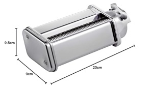 Acessoriu pentru masina de facut paine Bosch MUZ5NV3, Spaghete 1,6mm, inox - Img 9