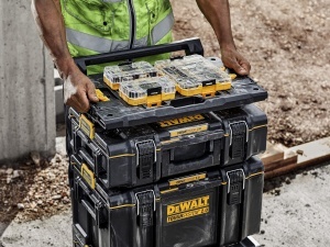 Adapter Dewalt pentru cutii de unelte TSTAK si ToughSystem, cu suport pentru unelte - Img 2