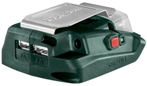 Adaptor de putere Metabo PA 14.4-18, 2 USB, LED, pentru acumulatori LiHD si Li-Power - Img 3