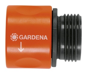 Adaptor Gardena 2917-20 pentru furtun, 26,5 mm, sigur si durabil - Img 2