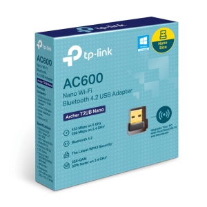 Adaptor USB TP-Link Archer T2UB Nano AC600, Wi-Fi Dual-Band, Bluetooth 4.2 - Img 6
