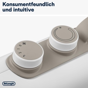 Aeroterma electrica DeLonghi Capsule Fit HFS70B20 2000W pozitionare flexibila alb - Img 7