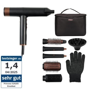 Airstyler Princess Profi, 7-in-1, 2000W, Ioni, 3 trepte de caldura