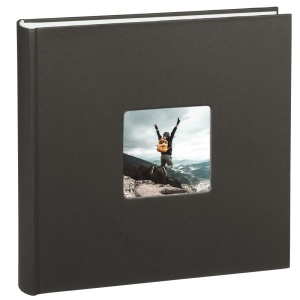 Album foto Hama Jumbo 30x30 cm, 100 pagini albe, pentru 400 fotografii, negru - Img 3