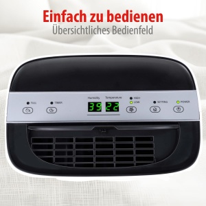 Alpina Dezumidificator Electric Compact Capacitate 10Lzi Panou cu Afisaj Digital Timer 24h - Img 9