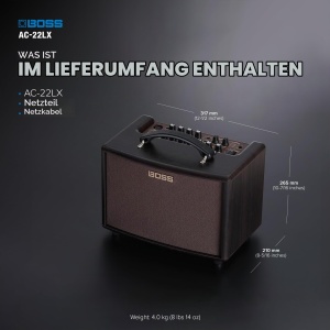 Amplificator acustic BOSS AC-22LX, 10W, cu tehnologie Air Feel - Img 8