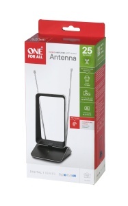Antena DVB-T2 pasiva One for All SV 9465-5G cu filtru 5G, neagra - Img 5