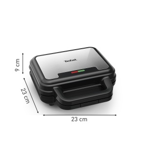 Aparat 3-in-1 Tefal Ultracompact SW383D10, 700W, Antiaderent, Negru - Img 8