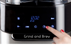 Aparat de cafea DOMO DO721K Grind and Brew - Functie boaba la ceasca - Afisaj LCD - Pentru cafea macinata sau boabe intregi - 15 L - Img 7