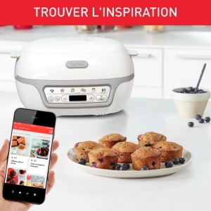 Aparat de copt Tefal Cake Factory KD812110 Silver 5 programe automate accesorii incluse - Img 5