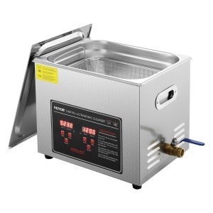 Aparat de curatare cu ultrasunete VEVOR 10L, 300W, afisaj digital