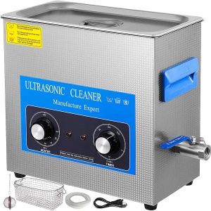 Aparat de curatare cu ultrasunete VEVOR 15L, 400W, cu incalzire reglabila