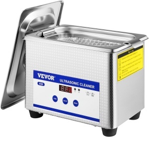Aparat de curatare cu ultrasunete VEVOR, 800 ml, 35 W, otel inoxidabil