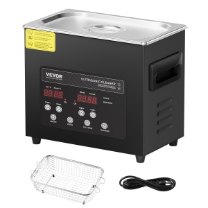 Aparat de curatare cu ultrasunete VEVOR KZ-F3, 120 W, 3 L, negru - Img 9