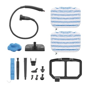 Aparat de curatat cu abur Polti Vaporetto SV610 Style 2-in-1 15 accesorii gri argintiu - Img 2
