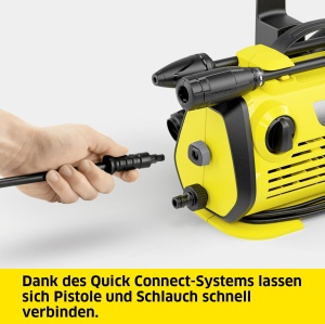 Aparat de curatat cu inalta presiune Karcher K 3 Horizontal Plus presiune max 120 bari debit 380 lh capacitate suprafata 25 m2h greutate 48 kg furtun  - Img 6