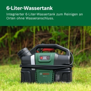 Aparat de curatat cu presiune Bosch Fontus 18V-6, 6L, 8 trepte de presiune - Img 5