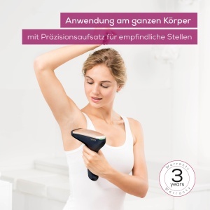 Aparat de Epilare Beurer IPL 8800 Velvet Skin Pro, cu Acumulator, Negru - Img 6