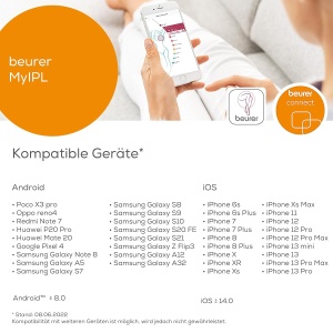 Aparat de Epilare Beurer IPL Velvet Skin Pro, 300.000 Impulsuri de Lumina, Design Compact - Img 8