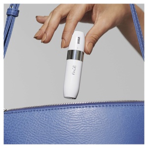 Aparat de epilat facial Braun FS1000, compact, alb, cu iluminare Smartlight - Img 4