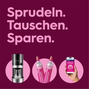 Aparat de facut apa minerala SodaStream DUO, 2x 1L, Titan - Img 8