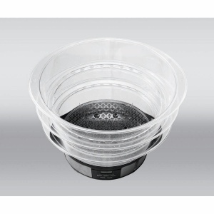 Aparat de gatit cu aburi Heinner Master Collection 1000 W, 12 l, Argintiu/Negru - Img 3