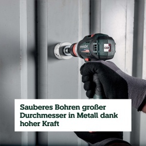 Aparat de gaurit cu acumulator Metabo BS 18 LT BL Q, 18 V, motor fara perii, cu sistem rapid de schimbare - Img 9