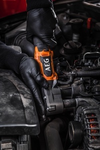 Aparat de gaurit cu percutie AEG BSS18SRA38BL, 18V, 320 Nm, subcompact - Img 4
