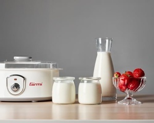 Aparat de iaurt Girmi YG03, 7 recipiente de 180 ml, 20 W, alb - Img 3