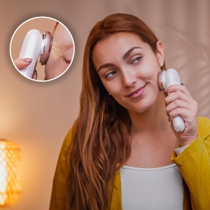 Aparat de masaj facial Cecotec Bamba FaceCare LightSonic, 3 moduri, tehnologie ionica, tehnologie EMS de electrostimulare, 5 niveluri de intensitate, ecran LCD, 60 de minute de viata a bateriei - Img 6